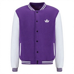 Everyday Style Men Letterman Jacket Front Soft Fabric Casual Design Breathable Eco-Friendly for Streetwear Fashion Comfortable - Product Image 1