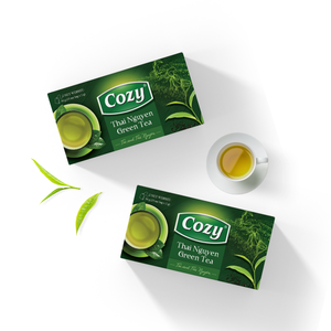 Sachets de thé vert biodégradables de haute qualité OEM, faciles à transporter, sachets de thé individuels pour une dose unique - Product Image 1