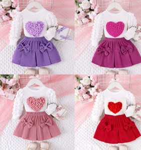 Conjunto de Ropa Infantil de Estilo Vintage, Camiseta Blanca de Manga Larga con Botones para Otoño, Pantalones, Traje para Niños - Product Image 2