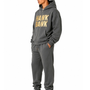 Conjunto Deportivo con Capucha para Hombre, Estilo Jogger, para Actividades Casuales Modernas, Ropa de Manga Larga para Uso Diario Activo - Product Image 3