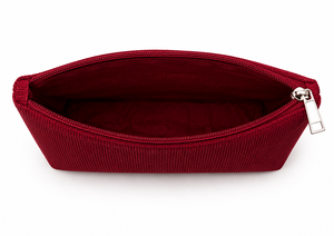 Petite trousse de toilette en jute marron AMANI avec fermeture éclair, légère et suspendable, portable, écologique, pour le rangement du maquillage - Product Image 4
