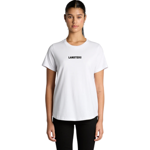 <b>Womens</b> O Neck Short Sleeve T Shirt Regular Fit Small Chest Print Clean <b>Back</b> Casual Wholesale Custom OEM Cotton Jersey Tee Shirts - Product Image 5
