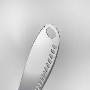 Outils à fromage en acier inoxydable 3 en 1 Grattoir à beurre Épandeur à bigoudi avec couteau à beurre multifonction à bord dentelé - Product Image 1