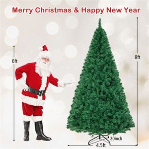 8 Feet Green Christmas Tree - Product Image 1