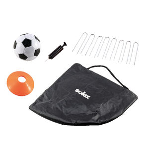 But de football portable léger pour enfants avec filet renforcé, cadre en plastique et tiges en fibre de verre 120x96x96cm - Product Image 2