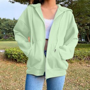 Sudadera con Capucha Moderna y Transpirable para Mujer, Ideal para Salidas Casuales, Talla Personalizada y Color Verde - Product Image 3