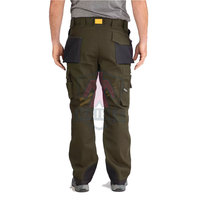 Pantalon de travail en sergé de coton respirant haute visibilité, tissu durable, coupe confortable, certifié CE, logo personnalisé, atelier