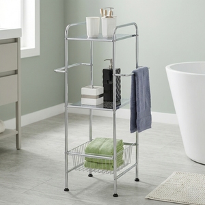 Best SALE EBay Wholesale Taiwan Household Storage Manufacturer Housewares Metal Kitchen Storage Organizer Rack Steel Tube - Product Image 1