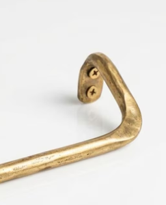 Vintage Brass Towel Rack Hanging Towel Clothes Metal Casting Hook Handmade Custom Shape Precision Made Home Decor Wholesale - Product Image 2