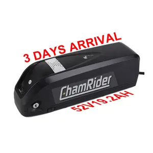 Chamrider-batería para bicicleta eléctrica, pila 18650 de 36v, 48v, 52v, 10ah, 19,2 Ah, 14S6P, ibhedri, lifepo4