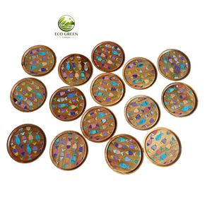 Décoration Murale Artisanale en Bois Peint à la Main avec Poisson en Acrylique Personnalisé – Fournisseur de Décorations Écologiques pour la Maison - Product Image 6