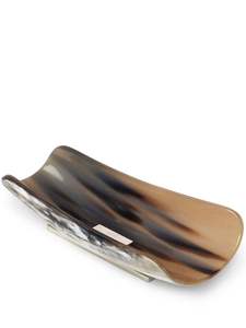 Bandeja de Servir Personalizable Hecha a Mano con Cuerno de Búfalo Genuino, con Acabado Antiguo, para Alimentos, Cocina, Guardería y Otras Ocasiones - Product Image 2