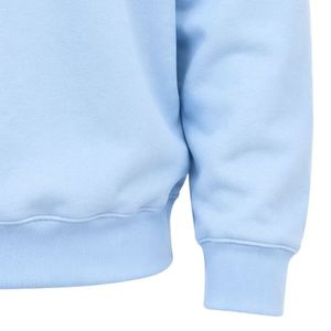 เสื้อสเวตเชิ้ตคอกลมสีฟ้าอ่อนพร้อมโลโก้กราฟิก เสื้อพูลโอเวอร์ลำลองสำหรับผู้ชายและผู้หญิง เสื้อผ้าแฟชั่นน้ำหนักเบาสำหรับทุกวัน - Product Image 5