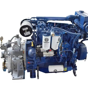 Nuevo motor marino intraborda de 2100 rpm WP4C102-21 de marca china, adecuado para pequeños barcos de pesca, bajo consumo de combustible. - Product Image 3
