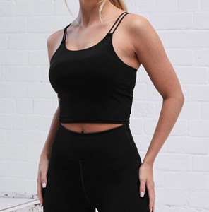 Ensemble de yoga premium pour femmes : soutien-gorge de sport et leggings ultra-extensibles, séchage rapide, vêtements de sport, fournisseur OEM sous marque privée - Product Image 1