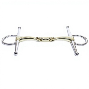 Mors d'équitation en argent allemand de qualité supérieure avec logo personnalisé, en acier inoxydable durable, pour la course – Le choix privilégié des équitationniers - Product Image 3