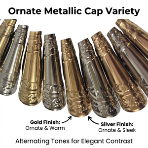 Conos de Campanilla de Hierro a Granel Regalia Tinkler para Suministros de Vestuario, con Sonido Fuerte y Resonante, Resistentes al Agua, Cuentas Artesanales Negras, 100 Unidades - Product Image 6