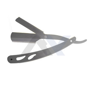 Navaja de Afeitar Recta para Hombre – Kit Profesional de Barbero con Bloqueo de Seguridad de Acero Inoxidable para Afeitar - Product Image 4
