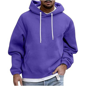Sudadera con Capucha de Algodón para Hombre, Estilo Oversize, Otoño, Diseño Personalizado con Logotipo Impreso de Alta Calidad - Product Image 3