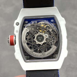 Reloj de Pulsera de Diseño con Logotipo Personalizado, Reloj de Fibra de Carbono de Grado Superior para Hombre, Resistente al Agua, con Espejo de Zafiro, Diseño Hueco, Reloj de Alta Gama - Product Image 3