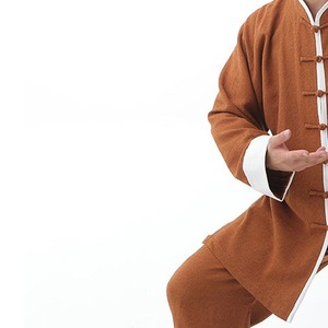 Breathable Stretch Quick Dry Unisex Wholesale Kung Fu Uniforms Martial Arts Wear 100% Cotton Durable <b>Light</b> Weight Custom Logo - Product Image 3