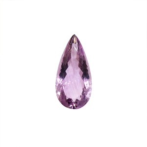 Ametyste violette naturelle certifiée GIA, taille poire, pierre précieuse non montée, 11 carats |   Fabrication de bijoux faits à la main en gros - Product Image 1