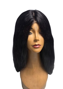 Perruque complète en cheveux humains pour femmes, sans colle, ondulations lâches, cheveux vierges Remy Yaki, TAZ Hair Bangladesh - Product Image 5