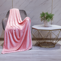Vente en gros de couverture polaire anti-boulochage, lavable en machine, plusieurs tailles disponibles