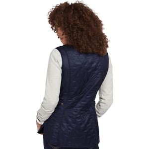 Gilet d'hiver chaud et tendance pour femme, personnalisé OEM, col rabattu, sans manches, matelassé, avec fermeture éclair - Product Image 5