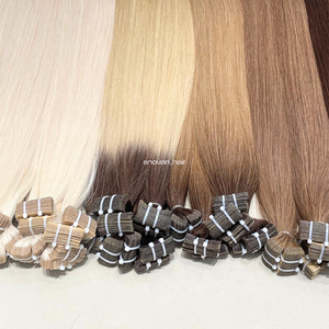 Extensions de cheveux vietnamiennes TAPE IN contrôlées par l'usine, utilisant la technique slavie pour les salons professionnels - Product Image 2