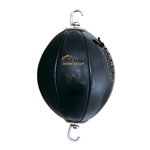 Balles de frappe à double extrémité de qualité professionnelle en cuir 100% avec logo personnalisé disponible en stock à vendre - Product Image 1