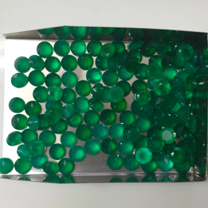 Onyx Vert Naturel 5MM Rond Taille Brillant Qualité Supérieure Pierre Précieuse Libre pour la Fabrication de Bijoux Red Mountain Gems - Product Image 5