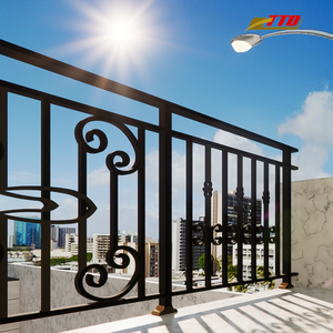 Barandillas de Balcón de Hierro Forjado Personalizadas con Diseño Ornamental Hecho a Mano, Construcción Resistente y Acabado Antioxidante - Product Image 2