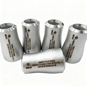 ข้อต่อลดขนาดแบบคอนเซนตริก ASME B16 9 A403 ผลิตจากเหล็กกล้าไร้สนิม ผิวเรียบ สำหรับแรงดันสูง ขนาดครึ่งนิ้วถึง 12 นิ้ว สำหรับน้ำมัน ก๊าซ และเคมีปิโตรเคมี - Product Image 2