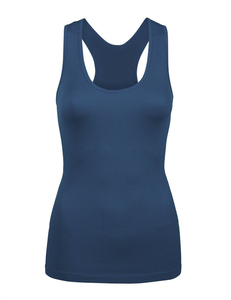 New Brand Clothing Summer <b>Women's</b> Breathable Eco-Friendly 100% Cotton <b>Mesh</b> Stringer Tank <b>Top</b> for Bodybuilding & Fitness - Product Image 4