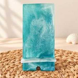 Handmade Epoxy Resin <b>Phone</b> Stand for Desk, Decorative <b>Mobile</b> <b>Phone</b> <b>Holder</b> for Home and Office, Custom Design Smartphone <b>Holder</b> - Product Image 5