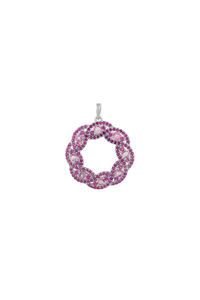 Colgante de Zafiro Azul en Plata de Ley 92.5 KLSP-50620 - Product Image 5