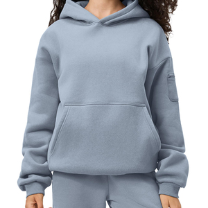 Sudadera con Capucha para Mujer, Estilo Elegante, Precio Bajo, Informal, Estilo Urbano, Hombros Caídos, Transpirable, Ecológica, Tejida - Product Image 3