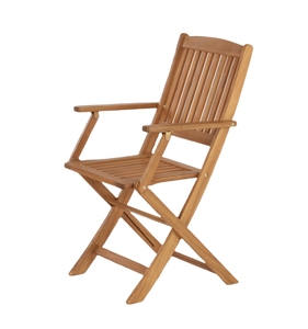 Meilleure vente chaise de salle à manger d'extérieur en bois d'acacia sièges de patio durables design moderne pour hôtels villas directement fabriqués Vietnam - Product Image 1