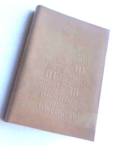 Carnet de voyage en cuir véritable vintage personnalisable avec logo, format A5, pour voyageurs, cadeaux d'affaires - Product Image 2