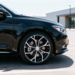 Jantes en aluminium haute performance Jihoo de 14/<span class=keywords><strong>15</strong></span> <span class=keywords><strong>pouces</strong></span> 4x100 noires/gunmetal pour <span class=keywords><strong>Renault</strong></span> - Product Image 1