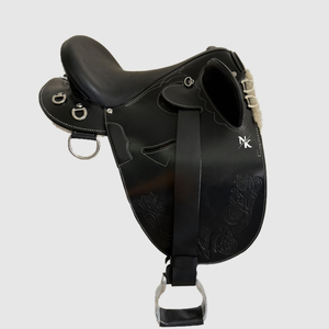 Professional Australian Dressage <b>Saddle</b> English Style Genuine Leather Durable Deep Seat Trail Riding Comfortable <b>Saddle</b> <b>Cover</b> - Product Image 1