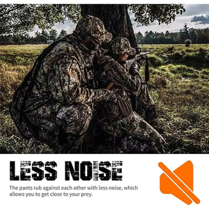 Veste de chasse imperméable et coupe-vent à manches longues personnalisée, doublure en polyester, imprimé unisexe, veste d'hiver pour l'extérieur, haute sécurité - Product Image 5