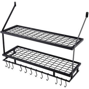 Estante de Almacenamiento de Hierro Resistente para Organización del Hogar, Estantería Portátil Multiusos Impermeable para Cocina y Oficina - Product Image 4