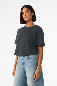 T-shirt oversize pour femme en tissu délavé à l'acide |   Streetwear vintage effet délavé |   T-shirt ample déchiré - Product Image 2
