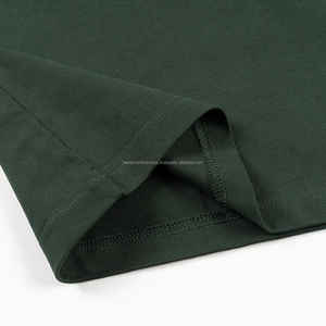 Camiseta Premium para Hombre de 220g, Corte Holgado, Color Personalizado, Algodón, Manga Corta, Cuello Redondo, Secado Rápido, Informal, para Uso Diario - Product Image 3