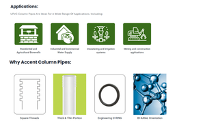 Tuberías de PVC/uPVC de Diseño Moderno Premium, Materiales de Construcción de Alta Calidad, Tamaño Personalizado, Materiales Plásticos en Venta - Product Image 5