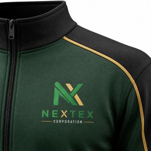 Ensemble de survêtement pour homme avec logo personnalisé, vêtements de sport en polyester, tenue d'entraînement - Product Image 4