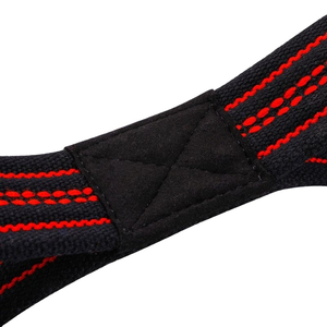 Sangles de musculation en coton haute résistance en forme de 8 – Sangles de levage réglables, antidérapantes, à fermeture rapide, respirantes et légères - Product Image 2