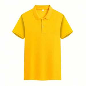 T-shirts unis personnalisés en gros, pour hommes, polos classiques, t-shirts économiques - Product Image 4
